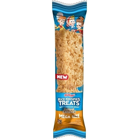 72-PACK OF Rice Krispies Treats Squares Caramel Kellogg'S, 6 - 12 - 2.1 Oz
