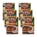 6-PACK OF Mix Gumbo Rice Louisiana Fish Fry 8 oz