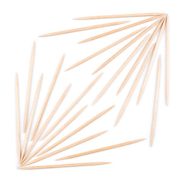 12-PACK OF TOOTHPICK ROUND WOODEN 800CT
