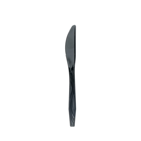 1-PACK OF KNIFE PLAS BLK MEDHVY MDLNGTH