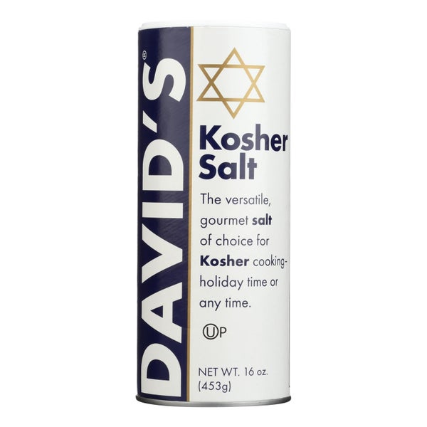 12-PACK OF Salt Kosher Sea Salt Davids 16 oz