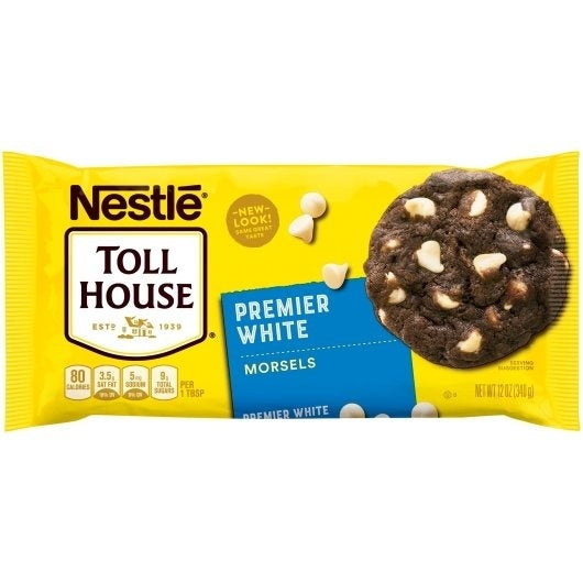 12- PACK OF White Morsels Toll House, 12 - 12 Oz