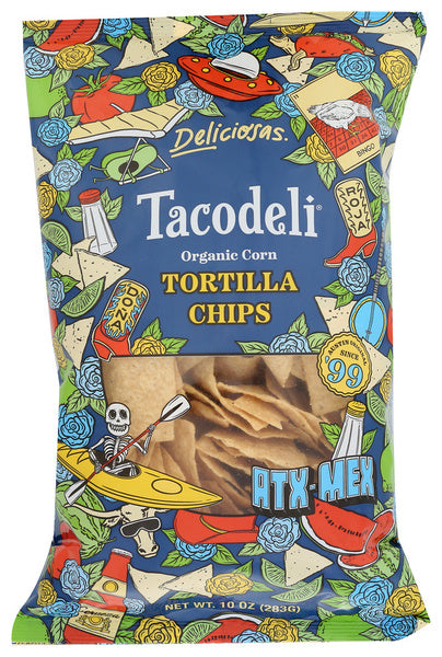 12-PACK OF Chip Tortilla Tacodeli 10 oz
