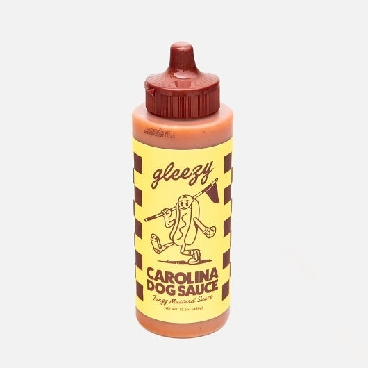 12-PACK OF Carolina Dog Sauce - Tangy Mustard Hot Sauce Gleezy, 12 - 1 EA