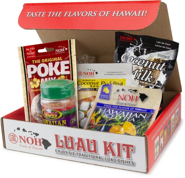 6-PACK OF Meal Kit Hawaiian Luau Kit, NOH Foods