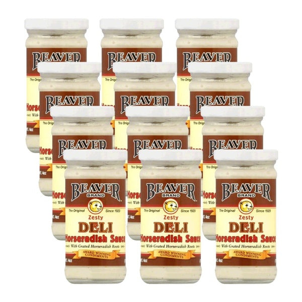 12-PACK OF Sauce Horseradish Beaver 4 oz