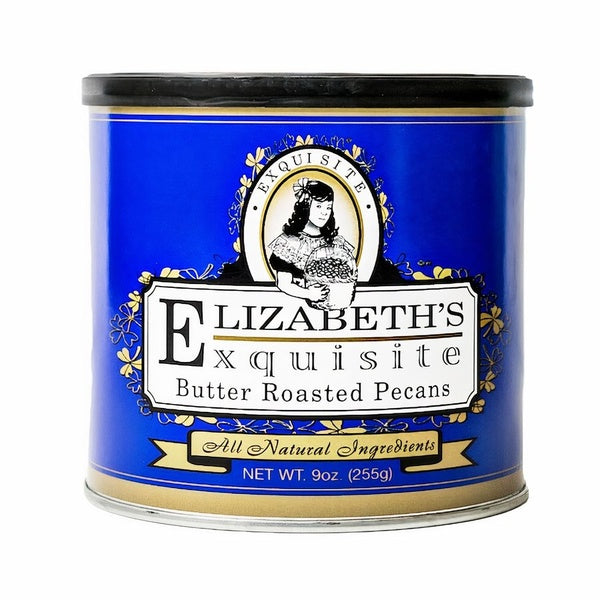 12-PACK OF Nuts Pecans Butter Roasted, Elizabeth's Pecans