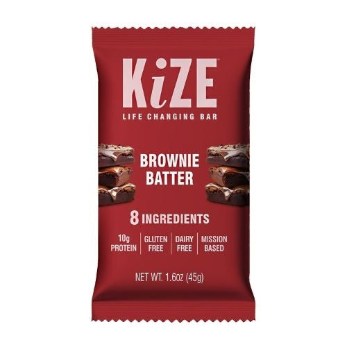 10-PACK OF Snack Bar Brownie Batter