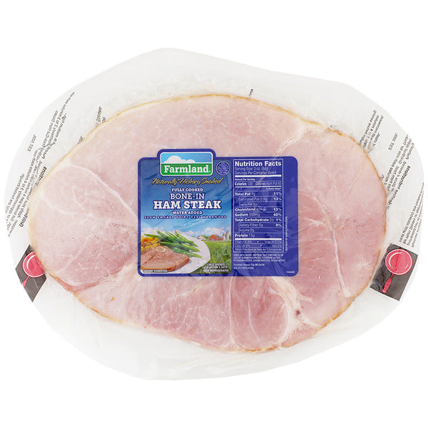18 OZ-PACK OF HAM STEAK B/I W/A FRSH
