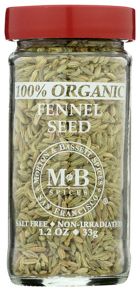 3-PACK OF Spice Fennel Morton & Basset 1.2 oz