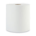 6-PACK OF Boardwalk 8122 8 in. x 800 ft. White Hardwound Paper Towels - 1-Ply, Durable & Absorbent (6 Rolls per Carton)