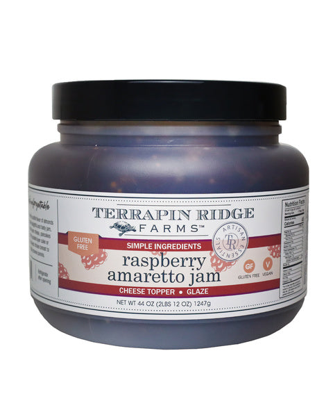 4-PACK OF JAM RASPBERRY AMARETTO