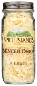 3-PACK OF SPICE ONION MINCED 1.8 OUNCE - CASE OF 3