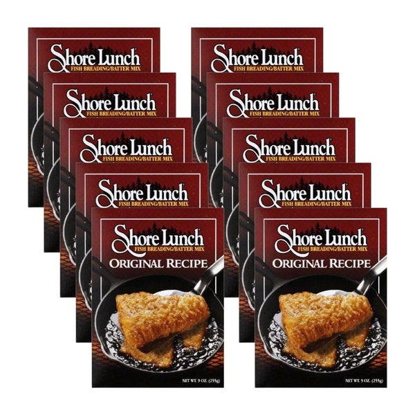 10-PACK OF Breading Mix Cajun Style Shore Lunch 9 oz