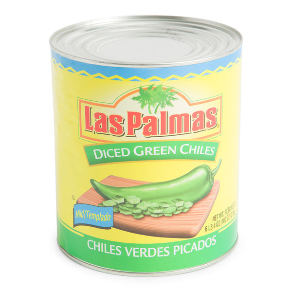 6-PACK OF PEPPER CHILI GREEN DICED