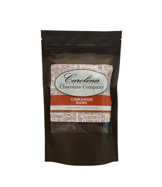 18-PACK OF Chocolate Cinnamon Bark, Carolina Chocolate Company