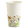 1000-PACK OF Cup Paper Boardwalk BWKDEER16HCUP 16 oz Deerfield Printed Paper Hot Cups - 50 Cups per Sleeve, 20 Sleeves per Carton for Hot Beverages