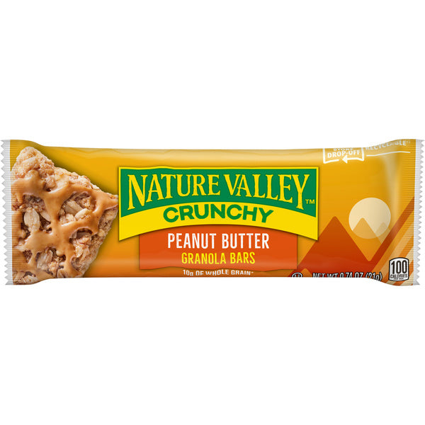4-PACK OF SNACK BAR GRANOLA PNUT BUTTER