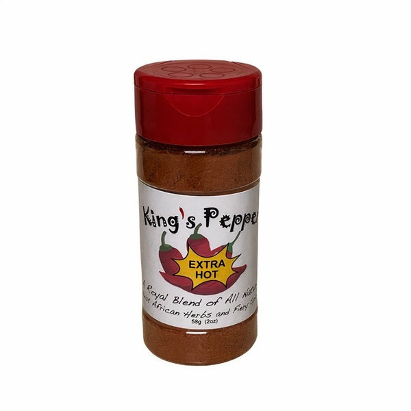 12-PACK OF Seasoning, Extra Hot, King's Pepper