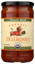 12-PACK OF Sauce Pasta Delgrosso Organ 24 oz