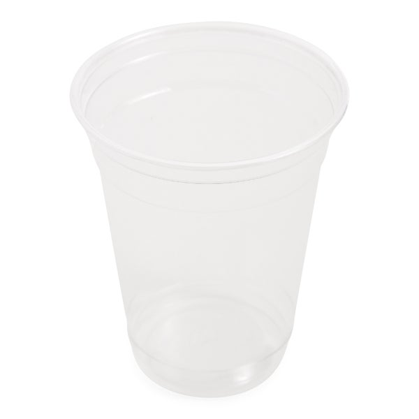 12-PACK OF CUP PLAS RPET CLR 16 OZ