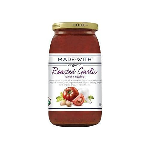 12-PACK OF Sauce Pasta Roasted Garlic Made With 24 oz
