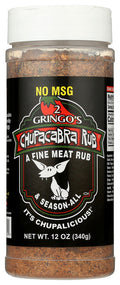 6-PACK OF SEASONING RUB FINE MEAT NO MSG 12 OUNCE - CASE OF 6