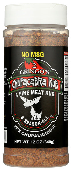 6-PACK OF SEASONING RUB FINE MEAT NO MSG 12 OUNCE - CASE OF 6