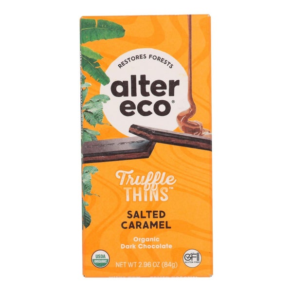 12-PACK OF CANDY CHOCOLATE TRUFFLE THIN SALT CARAMEL