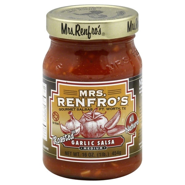 6-PACK OF SAUCE SALSA ROASTED GARLIC 16 OUNCE - CASE OF 6