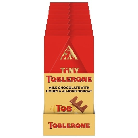 8-PACK OF Tiny Milk Chocolate Bar-Minis Toblerone, 8 - 5.07 Oz
