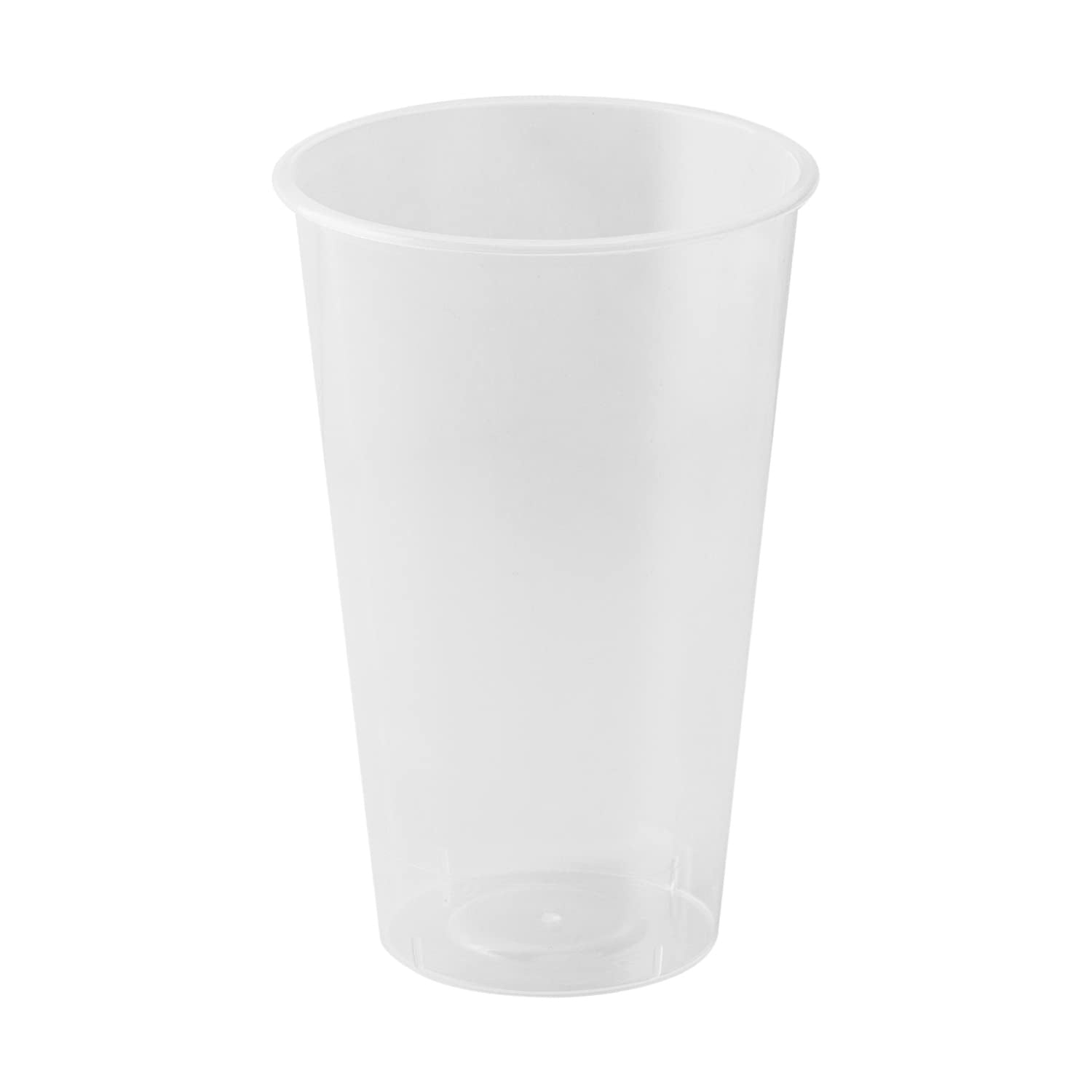 1000-PACK OF Cup Plastic Karat [1,000 Pack - 16oz] Tall Plastic Cups, Clear PP Cups (90mm) - C-TPP16C
