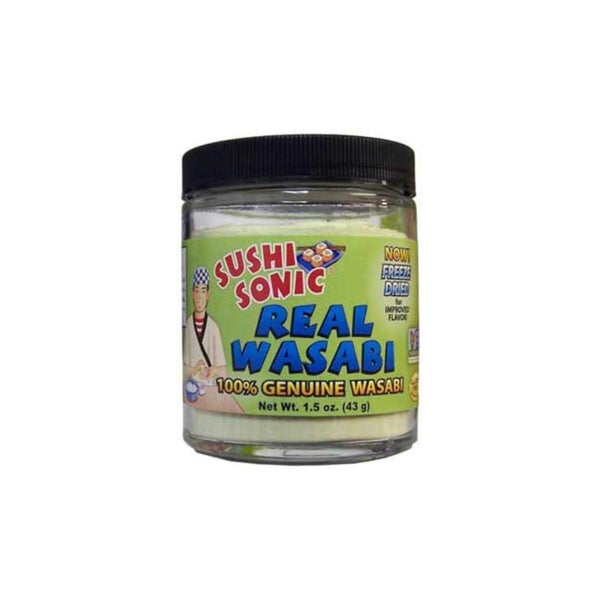 12-PACK OF Wasabi Grated, 100% Real Freeze-dried Wasabi, Great Eastern Sun