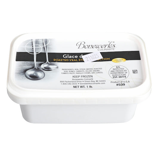 20-PACK OF Roasted Veal Stock Reduction Bonewerks Culinarte, 20 - 1 LB