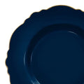 12-PACK OF Plate Appetizer 7.5" Navy Disposable