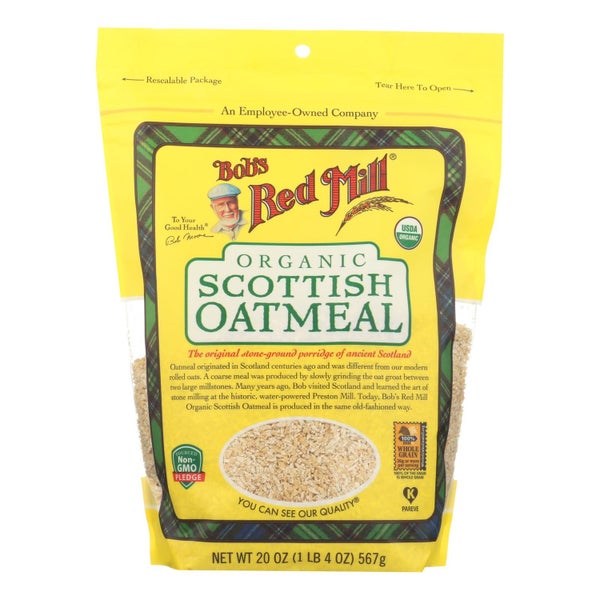 4-PACK OF Oatmeal Organic Scottish Bobsred 20 oz