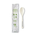 750-PACK OF Cutlery Plastic Eco-Friendly World Centric 6-Inch TPLA Compostable Cutlery Spoon - 750 Count, White