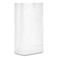 500-PACK OF Bag Paper Sturdy White Paper Grocery Bags - 500 Count, 35 Lbs Capacity, 6.13"w X 4.17"d X 12.44"h, Ideal for Retail and Grocery Use