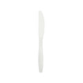 1000-PACK OF Knife Weighted Karat Earth PLA Heavy Weight Compostable Knives, Natural - 1,000 pcs