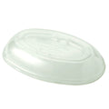 400-PACK OF Bowl Lids Compostable PLA Lids for World Centric 18 oz Burrito Bowls | 400 count