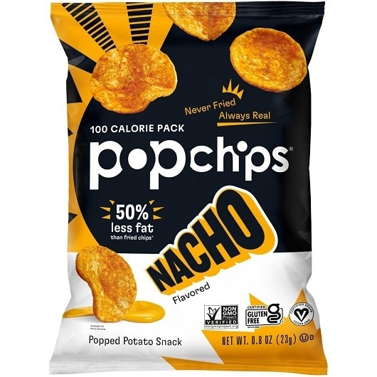24-PACK OF Potato Chips Nacho Pop Chips, 24 - 1 Ea