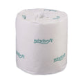 96-PACK OF Windsoft WIN2240B Premium 2-Ply Septic Safe Bath Tissue - Individually Wrapped White Rolls (96 Rolls/Carton)