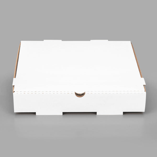 50-PACK OF Container Takeout Karat [50 ct] Corrugated Pizza Box, 12''x12''x2'', White