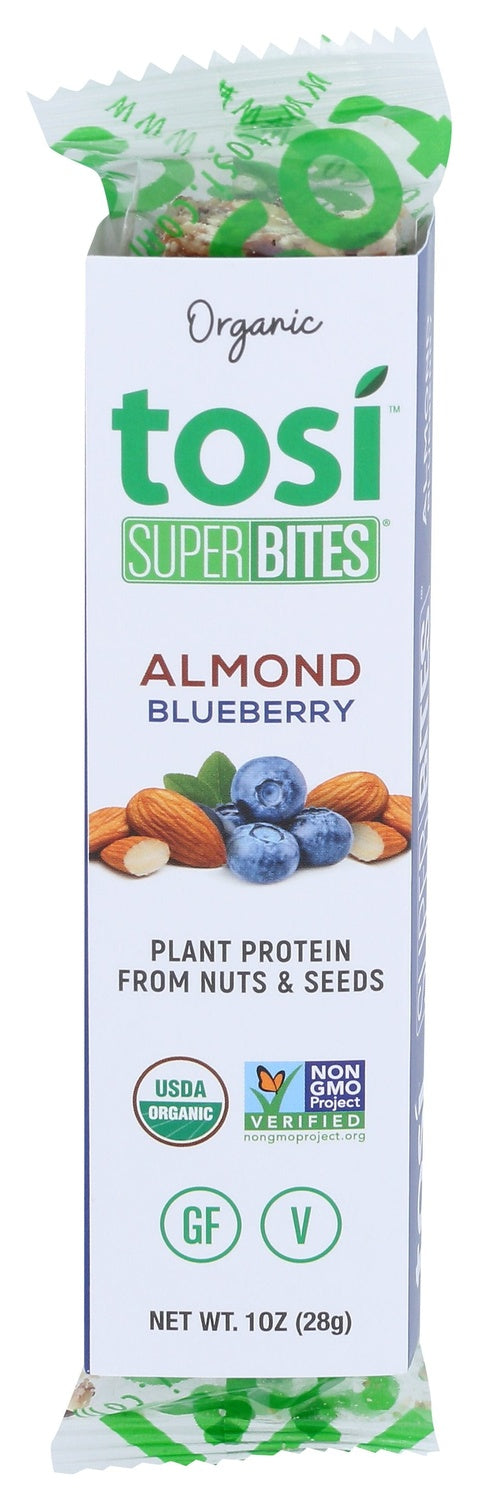 12-PACK OF SNACK BAR ALMOND, BLUEBERRY
