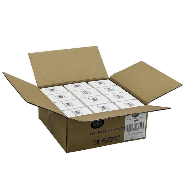 24 CT-PACK OF HOLDER SUGAR/SWTNR PLAS WHT