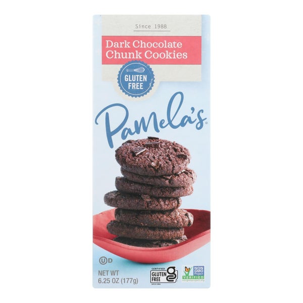 6-PACK OF DESSERT COOKIE GLUTEN FREE DARK CHOCOLATE CHUNK