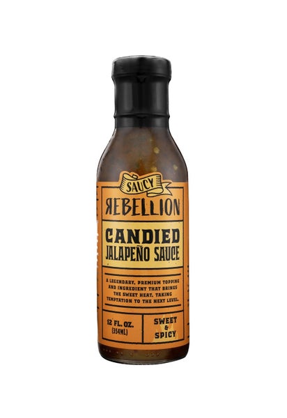 6-PACK OF Sauce Candied Jalapeno, Saucy Rebellion