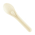 750-PACK OF Spoon Wrapped Karat Earth PFAS Free Bagasse Spoon Paper Wrapped - 750 pcs