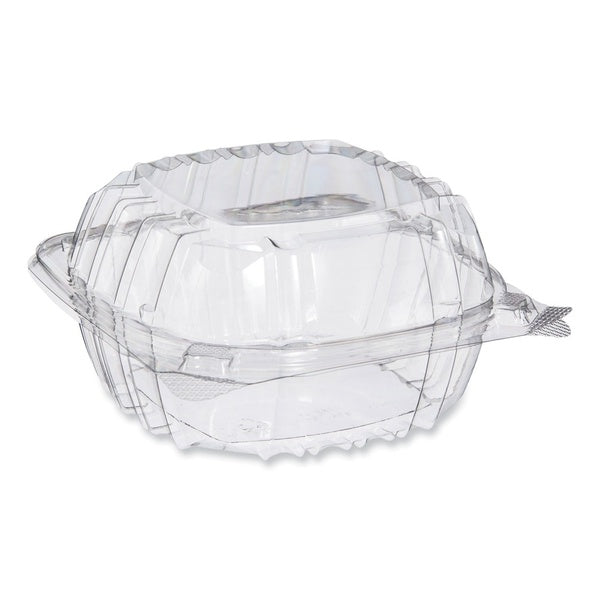 500-PACK OF Container Food Dart PET57PST1 ClearSeal Hinged-Lid Plastic Containers - 5.86 in. x 3.11 in. - 500 Pack for Safe Food Storage