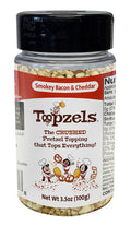 48-PACK OF Dessert Toppings Pretzel Bits Smoky Bacon Cheddar Topzels, Pretzel Pete